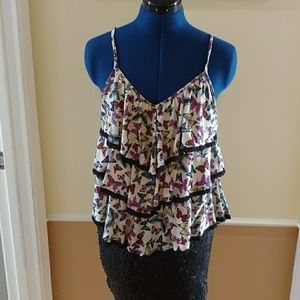 Tank with butterflies